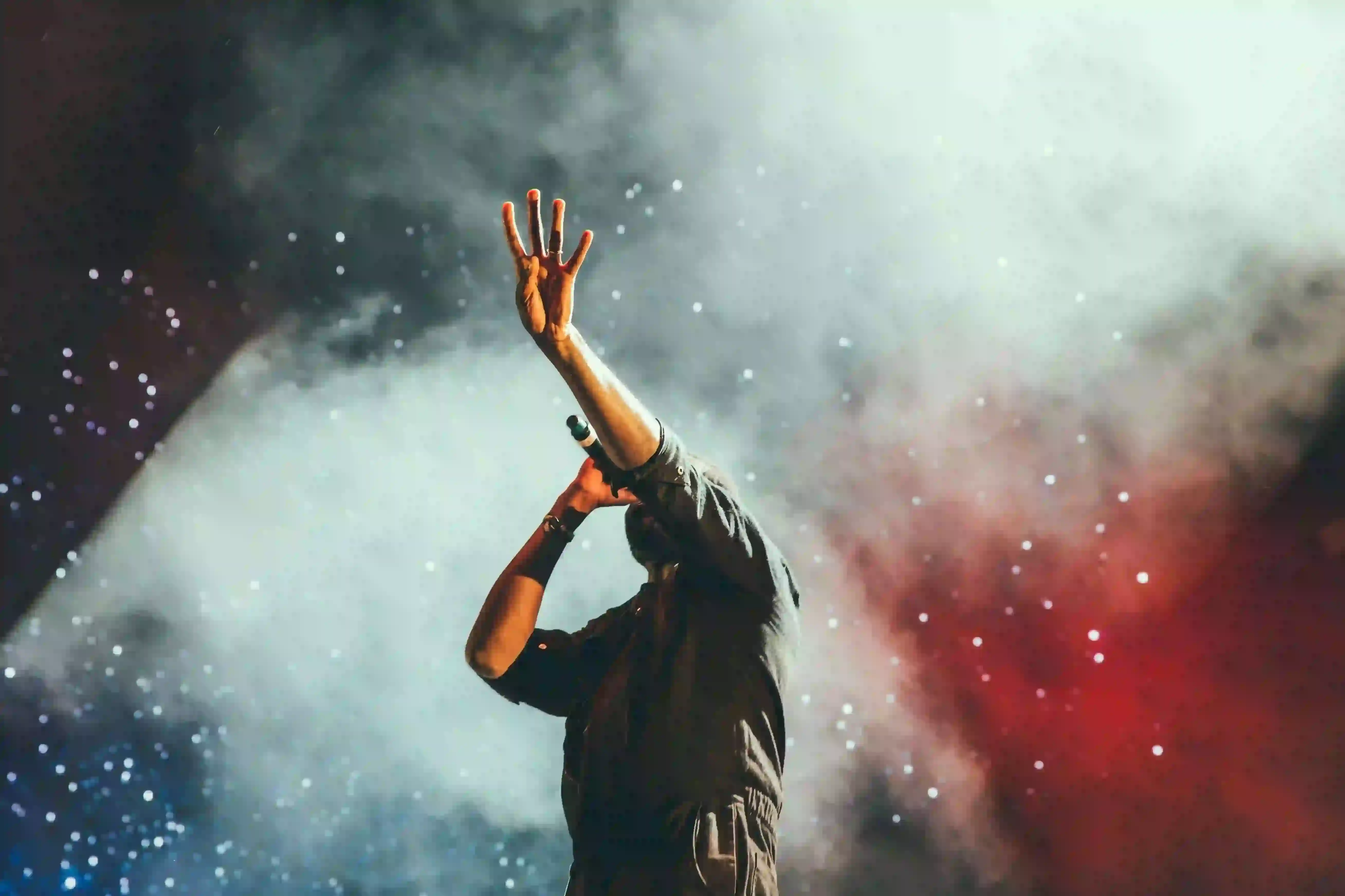 Photographie d'un concert d'austin neill